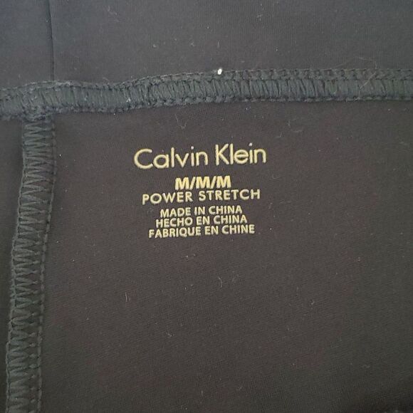 Calvin Klein power stretch pants,  size medium - Picture 3 of 6